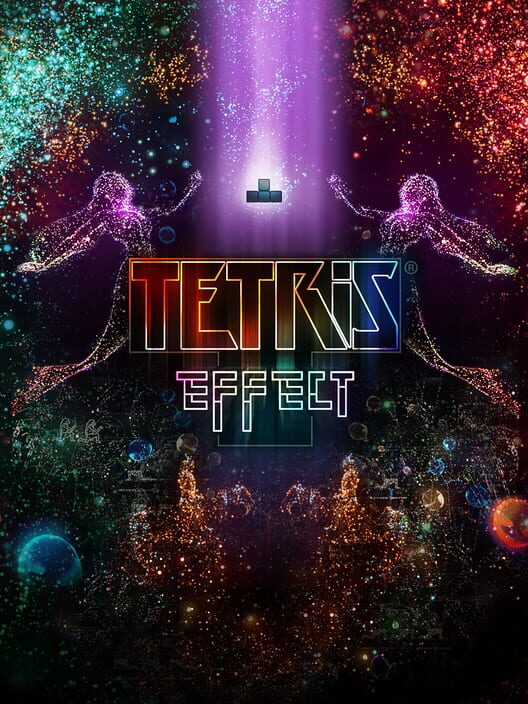 Copertina ufficiale del videogioco Tetris Effect