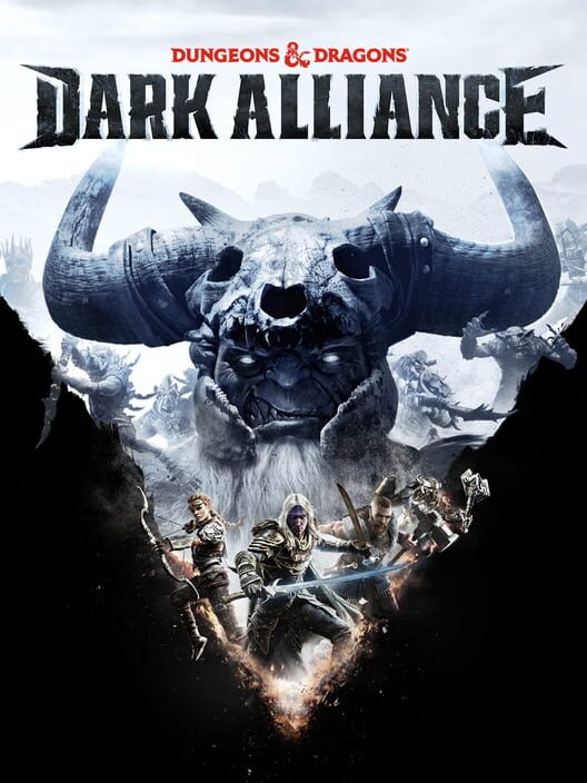 Copertina ufficiale del videogioco Dungeons & Dragons: Dark Alliance