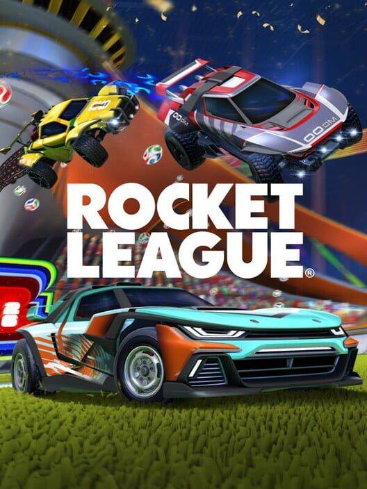 Copertina del videogioco Rocket League.