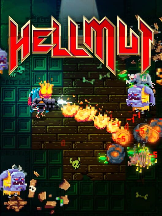 Immagine di copertina ufficiale del videogioco Hellmut: The Badass from Hell.