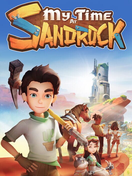 Copertina ufficiale del videogioco My Time at Sandrock.
