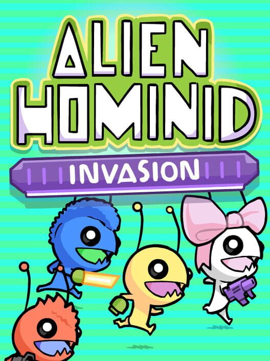 Copertina del videogioco Alien Hominid Invasion.