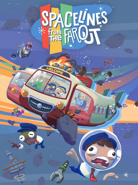Copertina ufficiale del videogioco Spacelines from the Far Out.