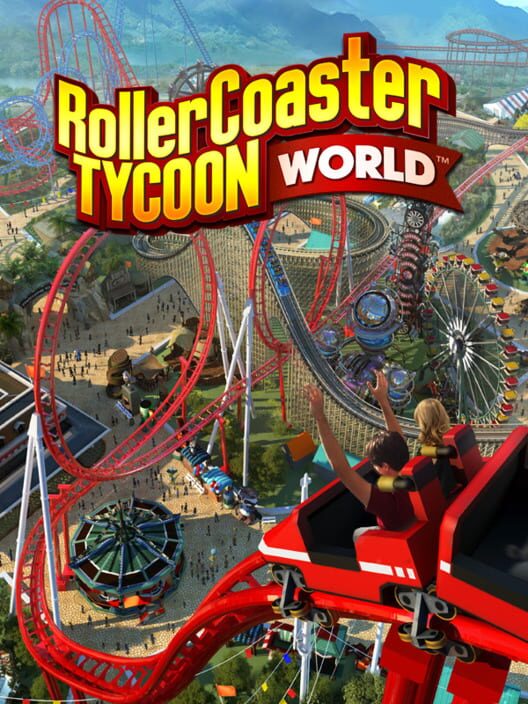 Copertina ufficiale del videogioco RollerCoaster Tycoon World