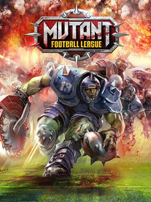 Copertina ufficiale del videogioco Mutant Football League