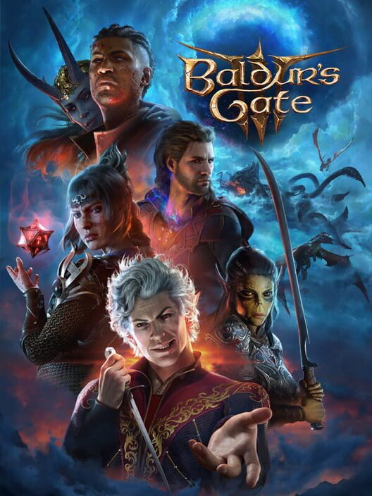 Copertina ufficiale del videogioco Baldur's Gate 3