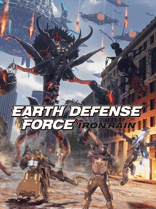 Copertina del videogioco Earth Defense Force: Iron Rain
