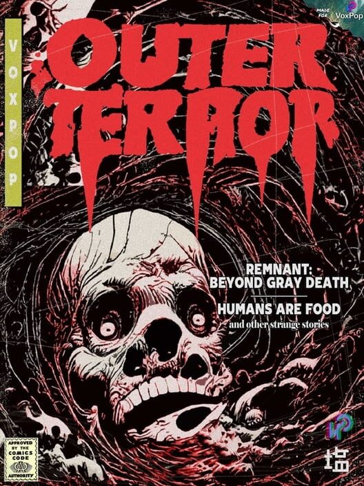Copertina ufficiale del videogioco Outer Terror.