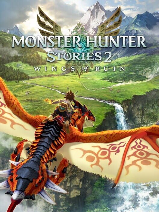 Copertina ufficiale del videogioco Monster Hunter Stories 2: Wings of Ruin