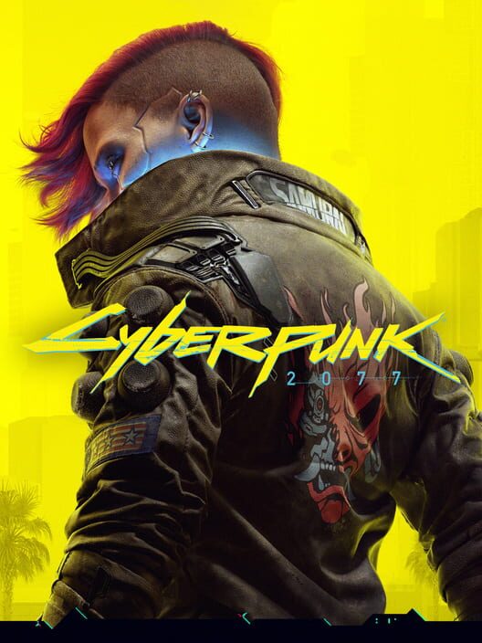 Copertina ufficiale del videogioco Cyberpunk 2077