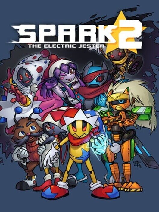 Copertina ufficiale del gioco Spark the Electric Jester 2