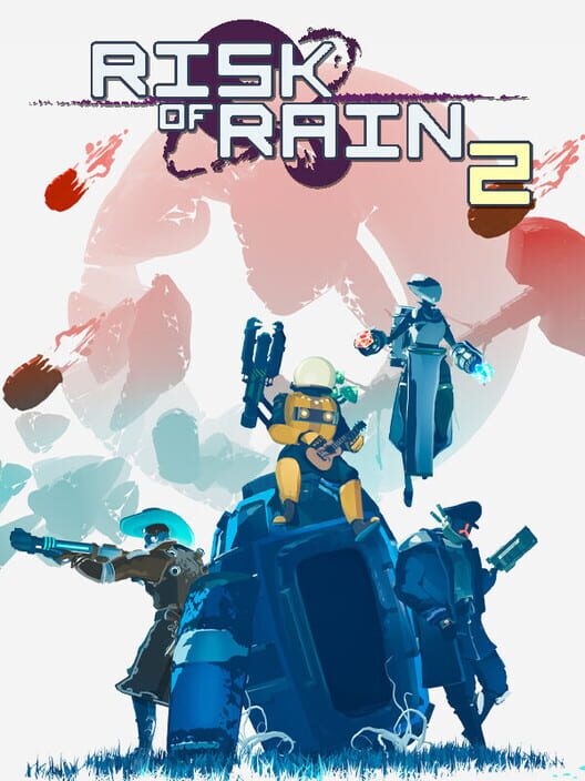 Copertina del videogioco Risk of Rain 2.