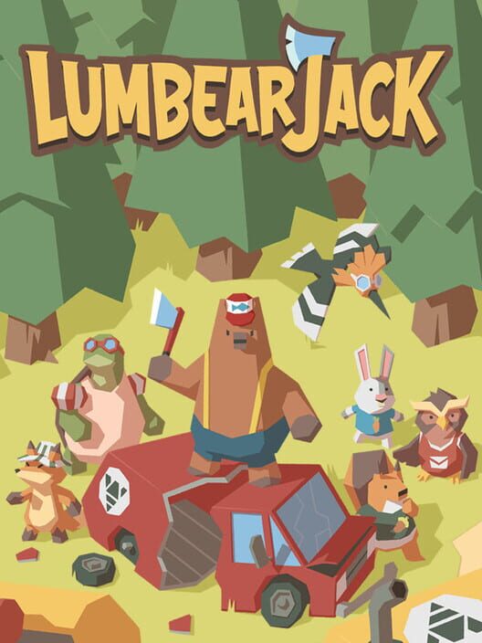 Copertina ufficiale del videogioco LumbearJack.