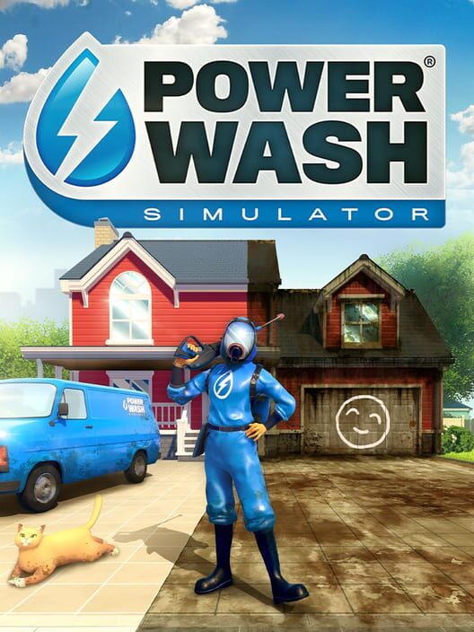 Copertina ufficiale del videogioco PowerWash Simulator.