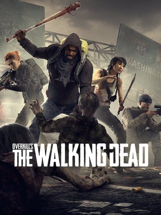 Copertina ufficiale del videogioco OVERKILL's The Walking Dead