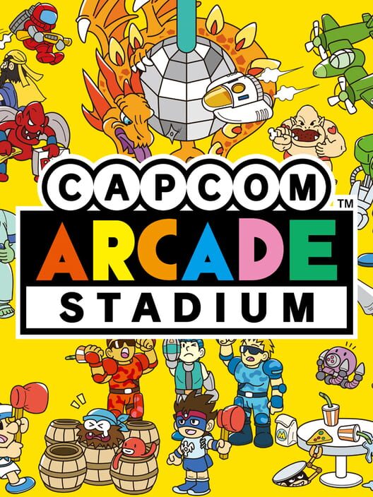 Copertina del videogioco Capcom Arcade Stadium