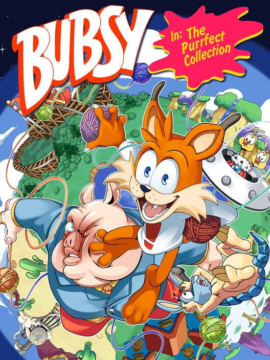 Copertina del videogioco Bubsy in: The Purrfect Collection