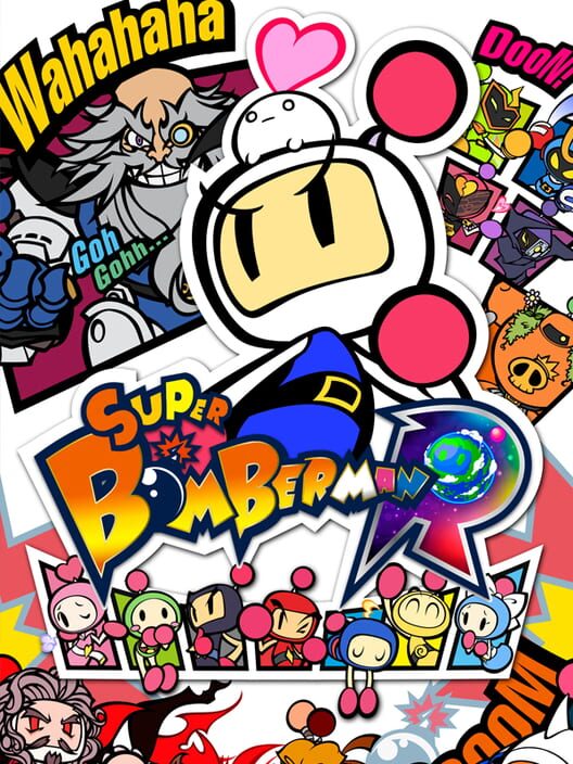 Copertina ufficiale del videogioco Super Bomberman R