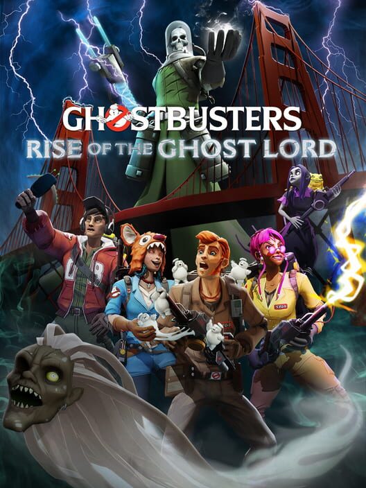 Copertina ufficiale del videogioco Ghostbusters: Rise of the Ghost Lord