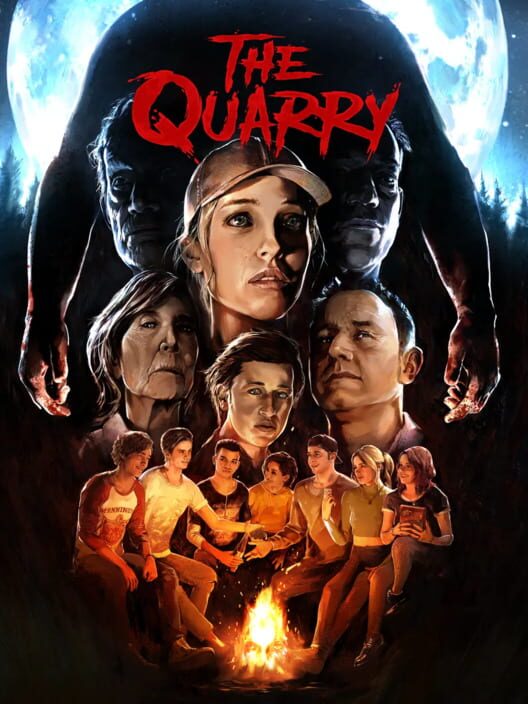 Copertina ufficiale del videogioco The Quarry.
