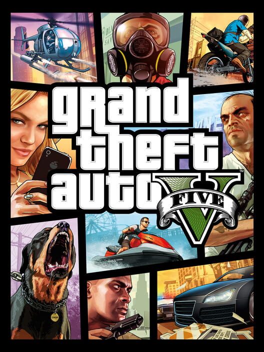 Copertina del videogioco Grand Theft Auto V