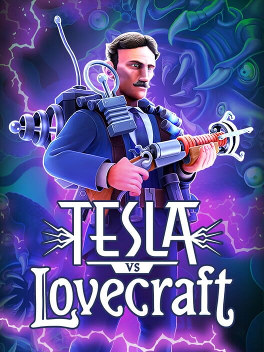 Immagine di copertina del videogioco Tesla vs Lovecraft.
