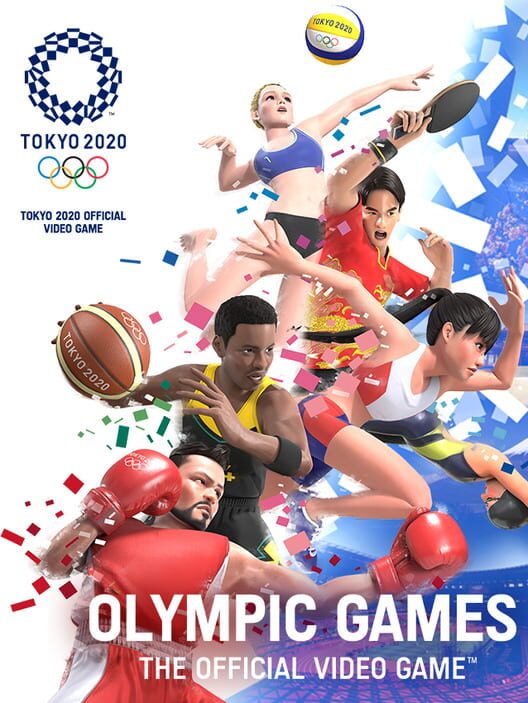 Copertina del videogioco Olympic Games Tokyo 2020 – The Official Video Game