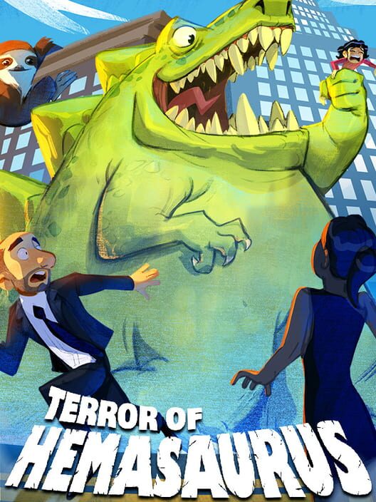 Copertina del videogioco Terror of Hemasaurus.