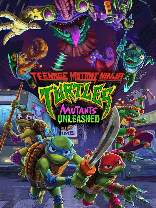 Copertina ufficiale del videogioco Teenage Mutant Ninja Turtles: Mutants Unleashed