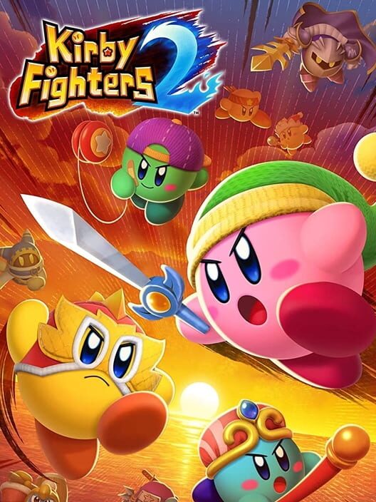 Copertina del videogioco Kirby Fighters 2