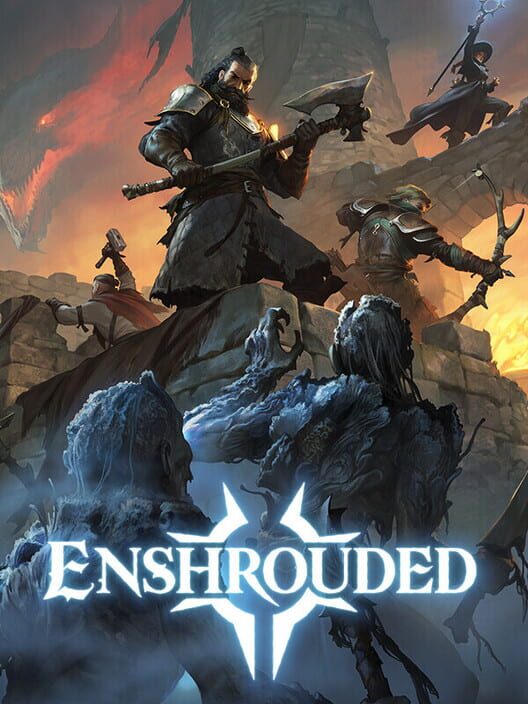 Copertina ufficiale del videogioco Enshrouded.