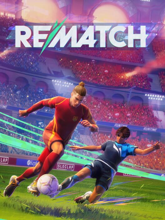 Copertina ufficiale del videogioco Rematch.
