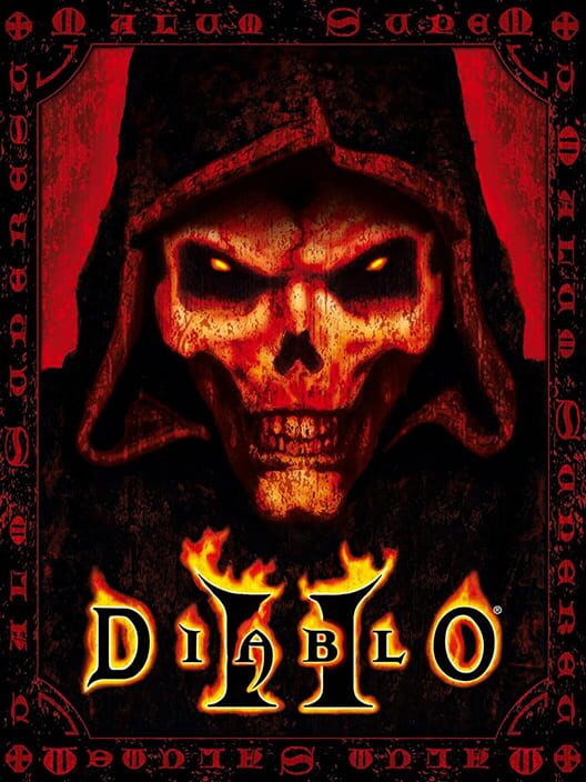 Copertina ufficiale del videogioco Diablo II