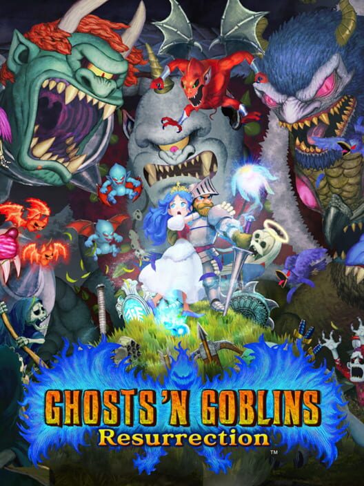 Copertina del videogioco Ghosts ‘n Goblins Resurrection