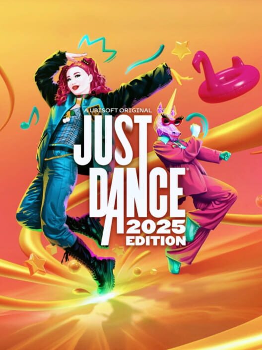 Copertina ufficiale del videogioco Just Dance 2025 Edition