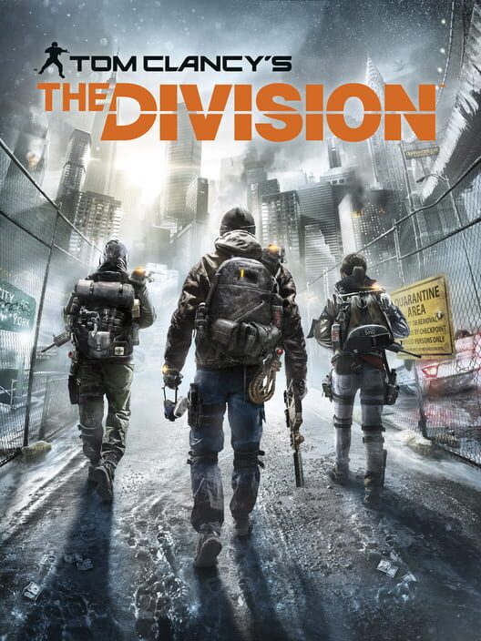 Copertina ufficiale del videogioco Tom Clancy's The Division.