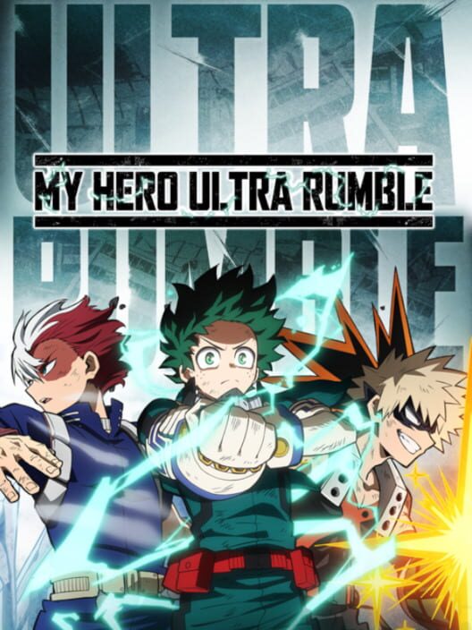 Copertina ufficiale del videogioco My Hero Ultra Rumble.