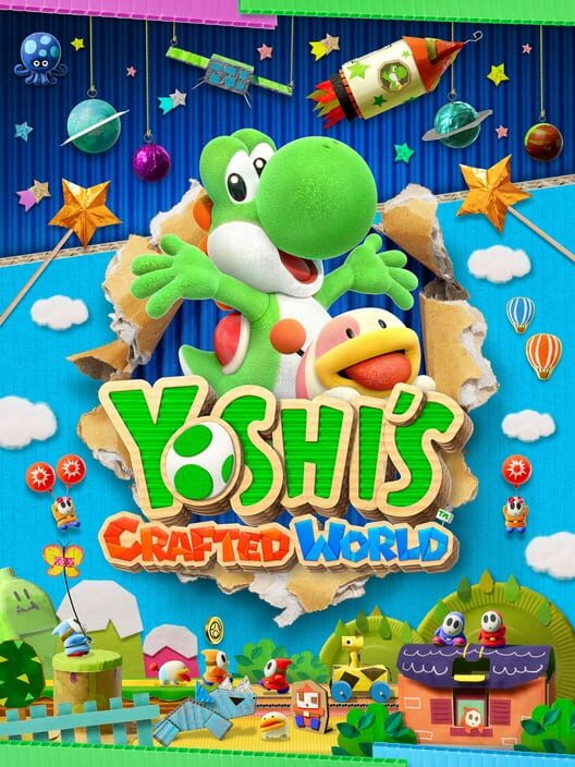 Copertina del videogioco Yoshi’s Crafted World