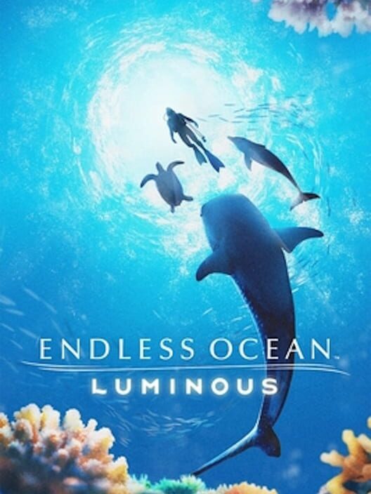 Copertina ufficiale del videogioco Endless Ocean Luminous.
