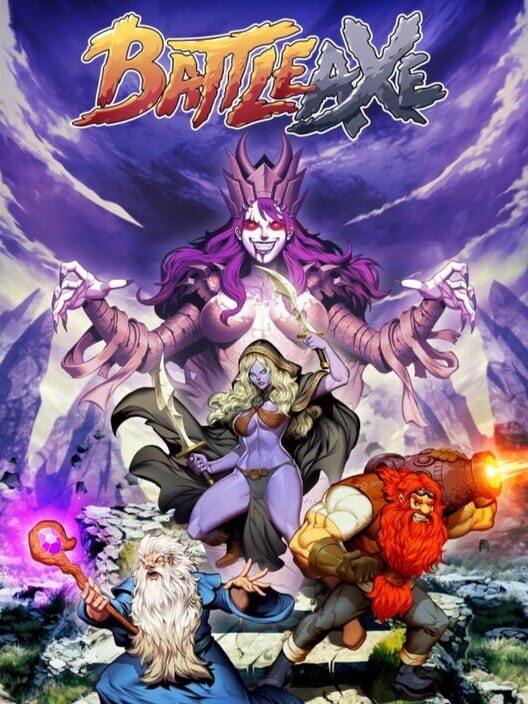 Copertina ufficiale del videogioco Battle Axe.