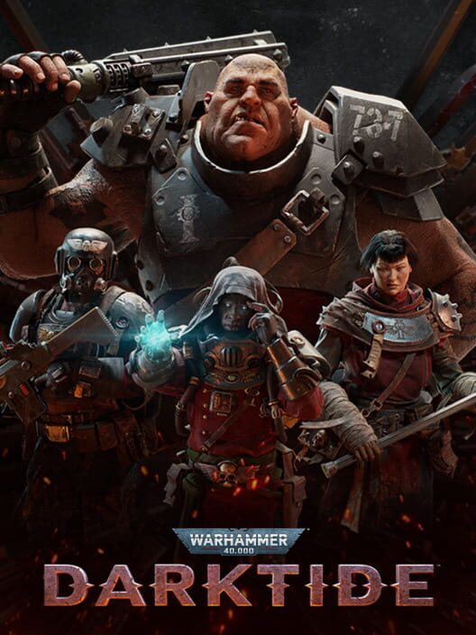 Copertina ufficiale del videogioco Warhammer 40,000: Darktide.