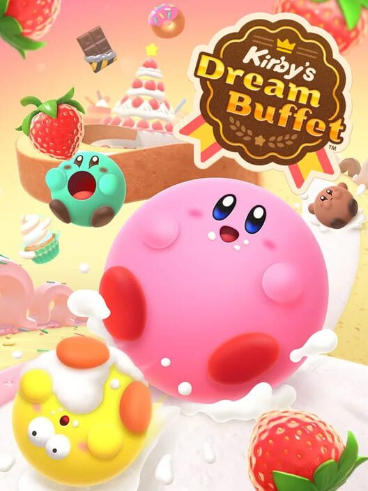 Copertina ufficiale del videogioco Kirby's Dream Buffet