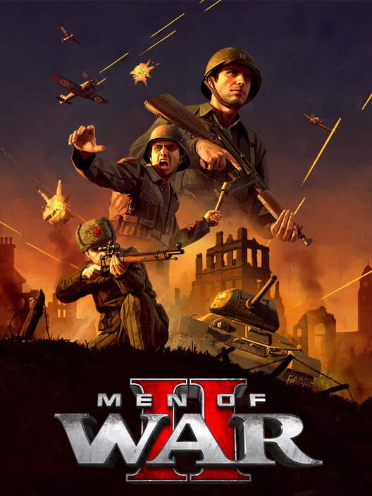 Copertina ufficiale del videogioco Men of War II.