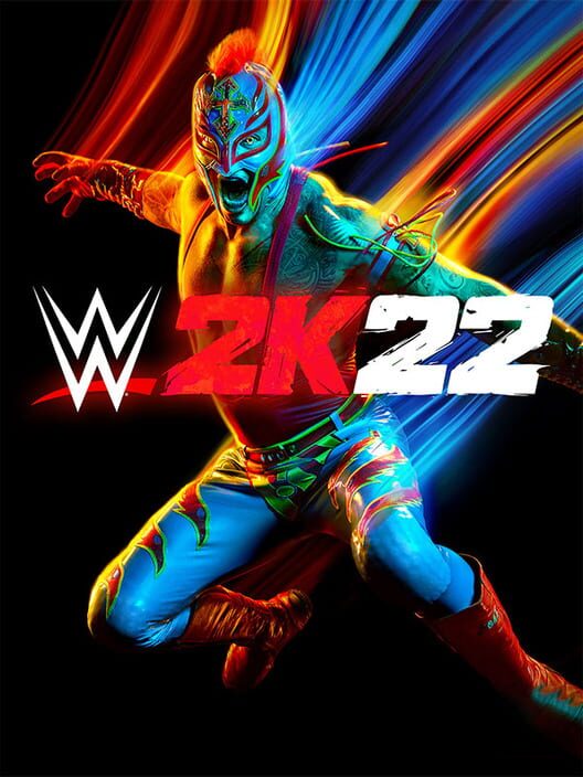 Copertina del videogioco WWE 2K22.