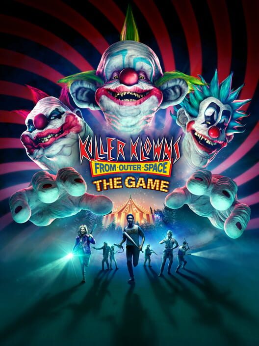 Immagine di copertina del videogioco Killer Klowns from Outer Space: The Game