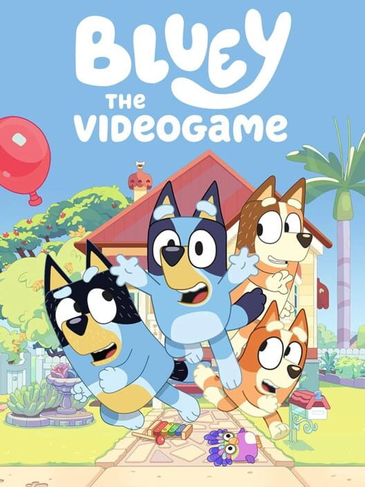 Copertina del videogioco Bluey: The Videogame