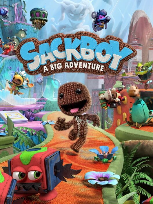 Copertina ufficiale del videogioco Sackboy: A Big Adventure