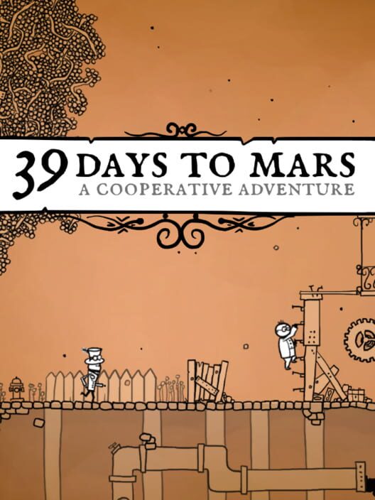 Copertina ufficiale del videogioco 39 Days to Mars
