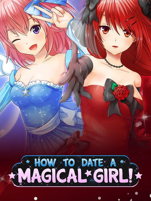 Copertina ufficiale del videogioco How to date a magical girl