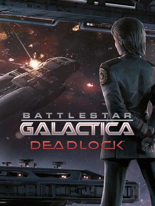 Copertina del videogioco Battlestar Galactica Deadlock